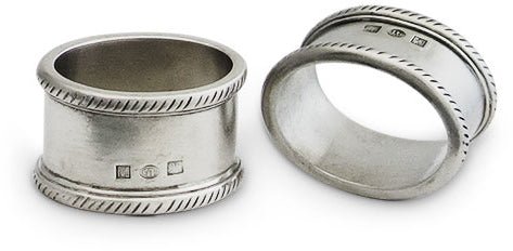 Luisa Oval Napkin Ring - Set of 2