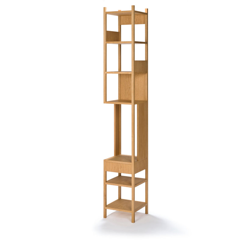 Lungangolo Shelf - Karakter - Shelving - Black Oak - Left - Handed - HORNE