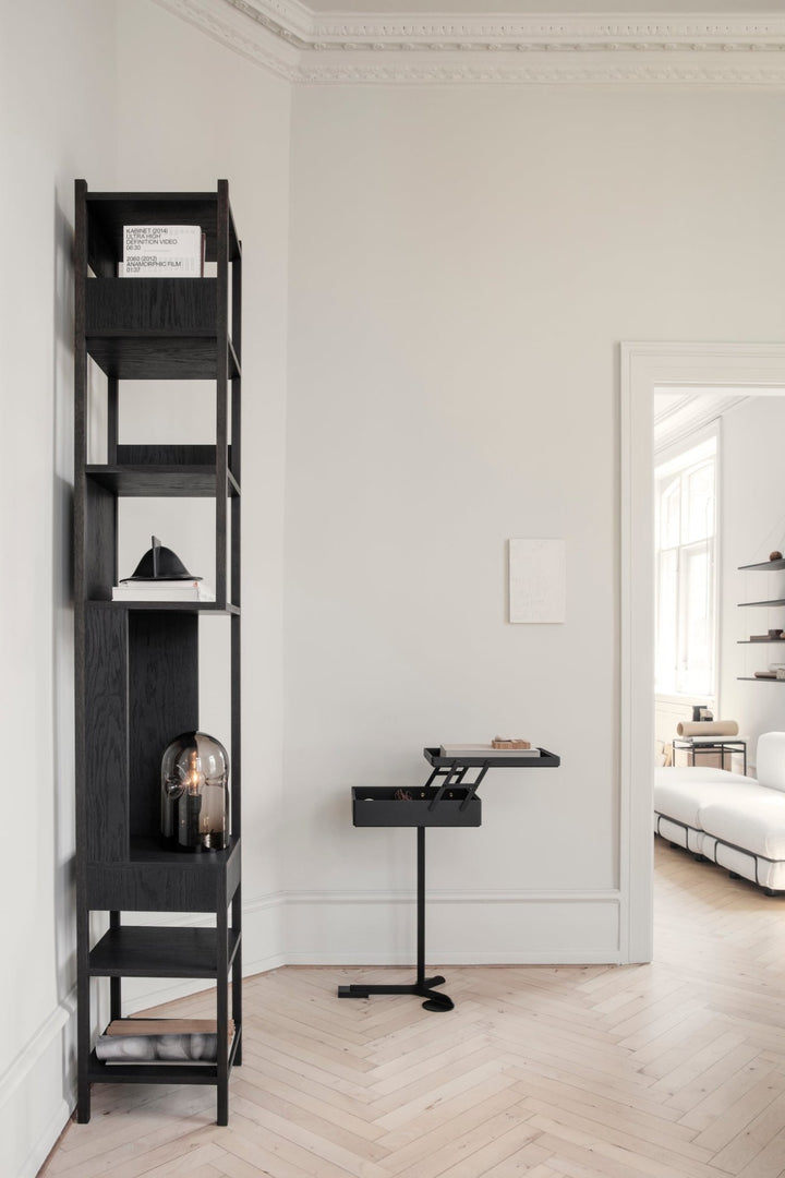 Lungangolo Shelf - Karakter - Shelving - Black Oak - Left - Handed - HORNE