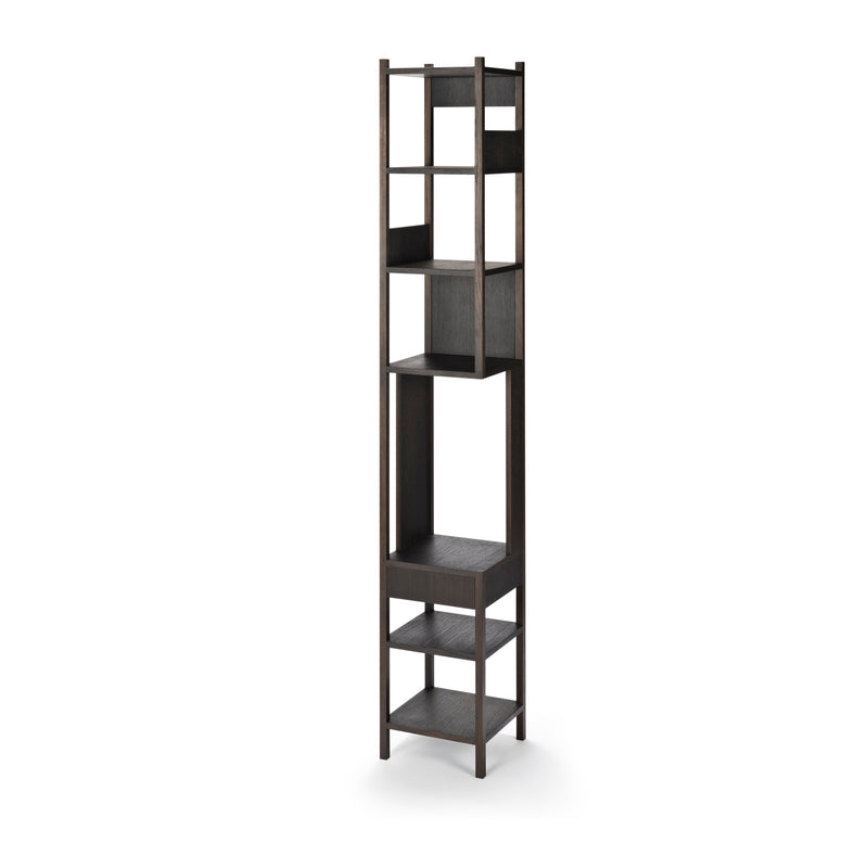 Lungangolo Shelf - Karakter - Shelving - Black Oak - Left - Handed - HORNE