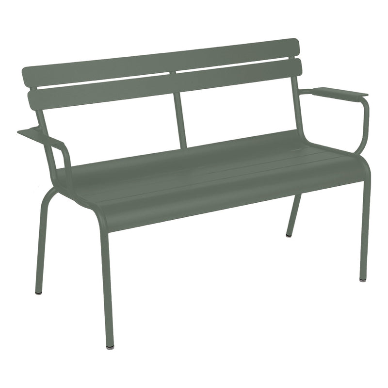 Luxembourg 2 - Seater Garden Bench - Fermob - Outdoor Furniture - Acapulco Blue - HORNE