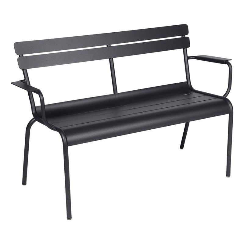 Luxembourg 2 - Seater Garden Bench - Fermob - Outdoor Furniture - Acapulco Blue - HORNE