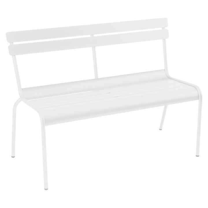 Luxembourg 2/3 Seater Bench - Fermob - Outdoor Furniture - Cotton White - HORNE