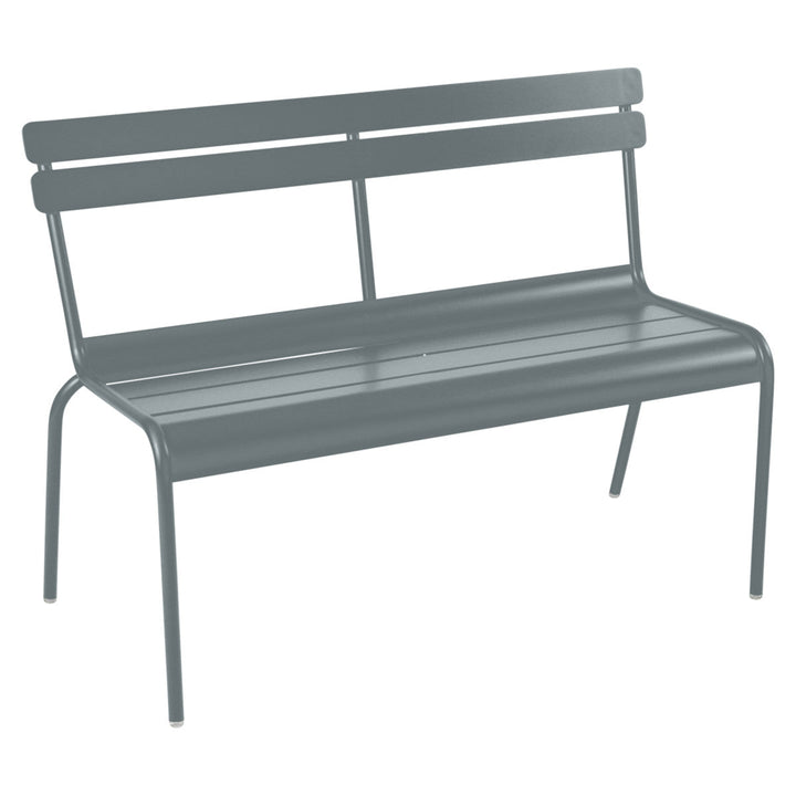 Luxembourg 2/3 Seater Bench - Fermob - Outdoor Furniture - Storm Grey - HORNE