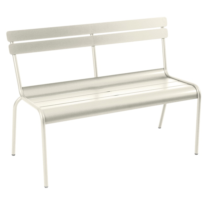 Luxembourg 2/3 Seater Bench - Fermob - Outdoor Furniture - Clay Grey - HORNE