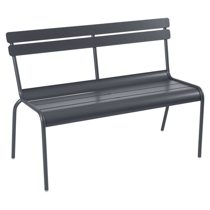 Luxembourg 2/3 Seater Bench - Fermob - Outdoor Furniture - Anthracite - HORNE