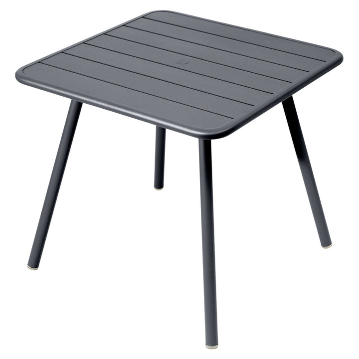 Luxembourg 4 Leg Square Table - 32" x 32" - Fermob - Outdoor Furniture - Anthracite - HORNE