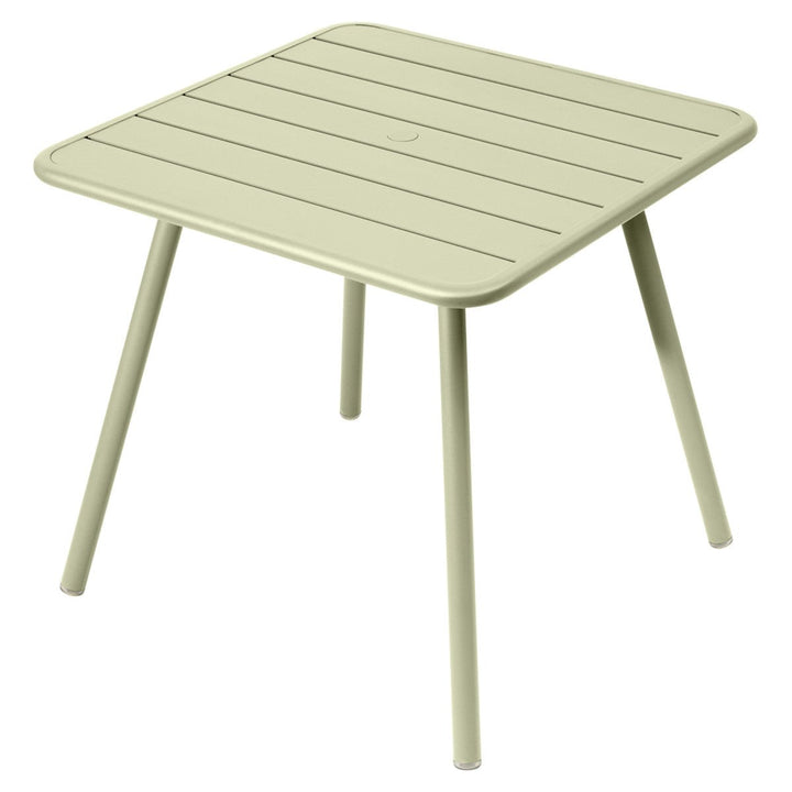 Luxembourg 4 Leg Square Table - 32" x 32" - Fermob - Outdoor Furniture - Willow Green - HORNE