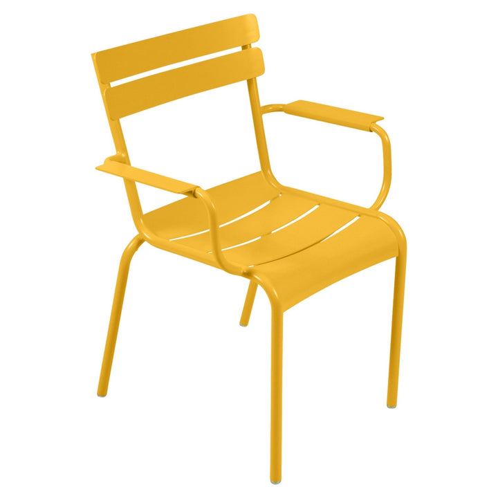 Luxembourg Arm Chair - Set of 4 - Fermob - Outdoor Furniture - Honey Textured - HORNE
