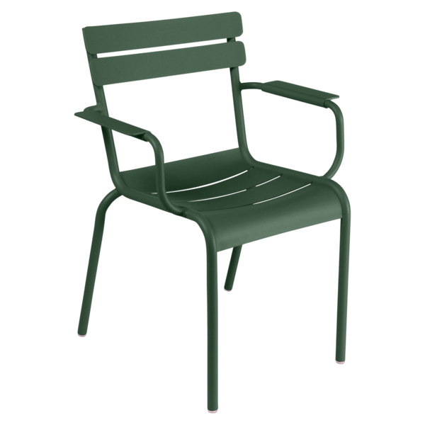 Luxembourg Arm Chair - Set of 4 - Fermob - Outdoor Furniture - Cedar Green - HORNE