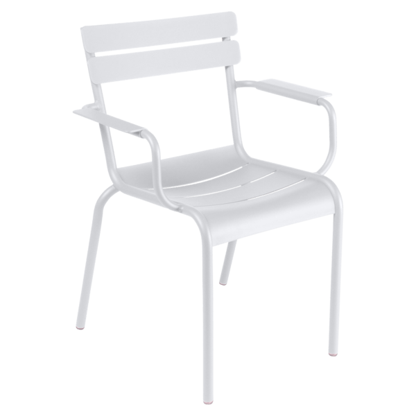 Luxembourg Arm Chair - Set of 4 - Fermob - Outdoor Furniture - Cotton White - HORNE