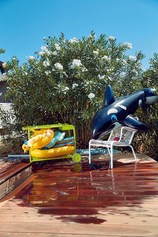 Luxembourg Bar Cart w/ Wheels - Fermob - Outdoor Furniture - Cotton - HORNE