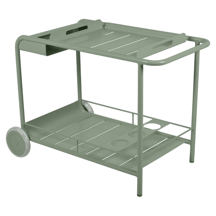 Luxembourg Bar Cart w/ Wheels - Fermob - Outdoor Furniture - Cactus - HORNE