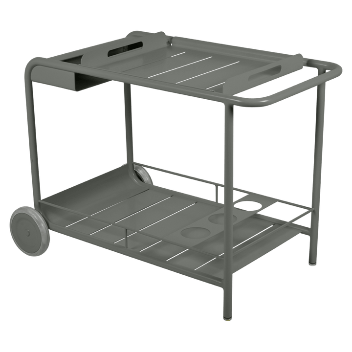 Luxembourg Bar Cart w/ Wheels - Fermob - Outdoor Furniture - Rosemary - HORNE