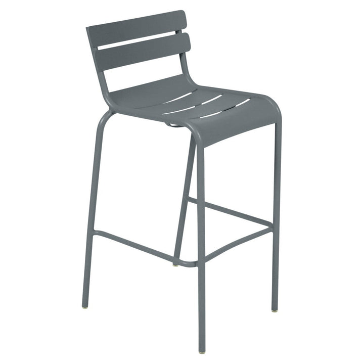 Luxembourg Bar Stool - Set of 2 - Fermob - Outdoor Furniture - Storm Grey - HORNE