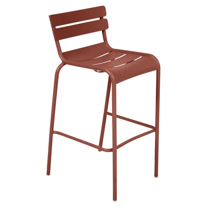 Luxembourg Bar Stool - Set of 2 - Fermob - Outdoor Furniture - Red Ochre - HORNE