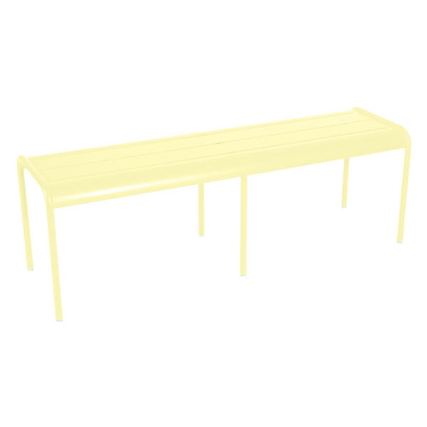 Luxembourg Bench 57" - Fermob - Outdoor Furniture - Frosted Lemon - HORNE