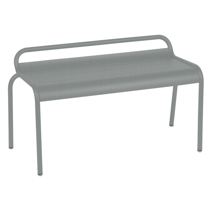 Luxembourg Compact Bench - Fermob - Outdoor Furniture - Lapilli Grey - HORNE