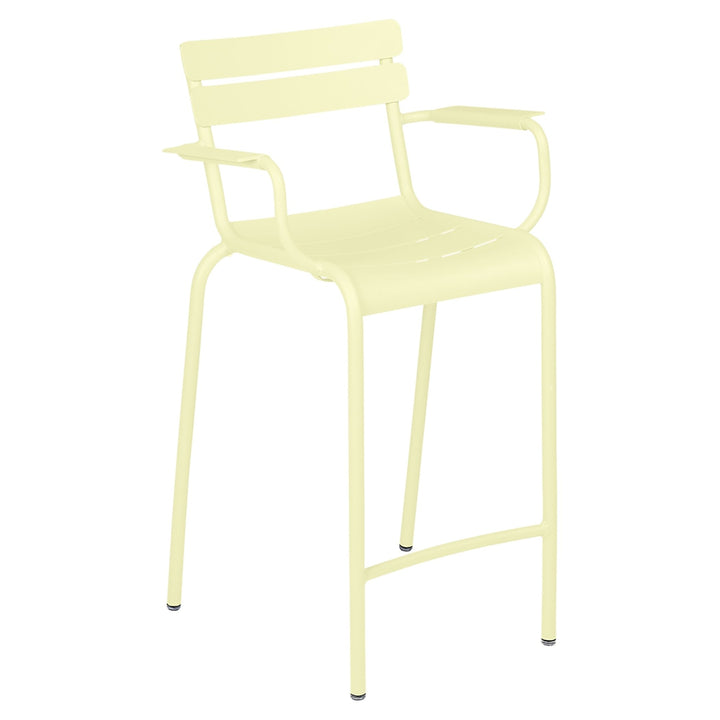 Luxembourg High Armchair - Set of 2 - Fermob - Outdoor Furniture - Frosted Lemon - HORNE
