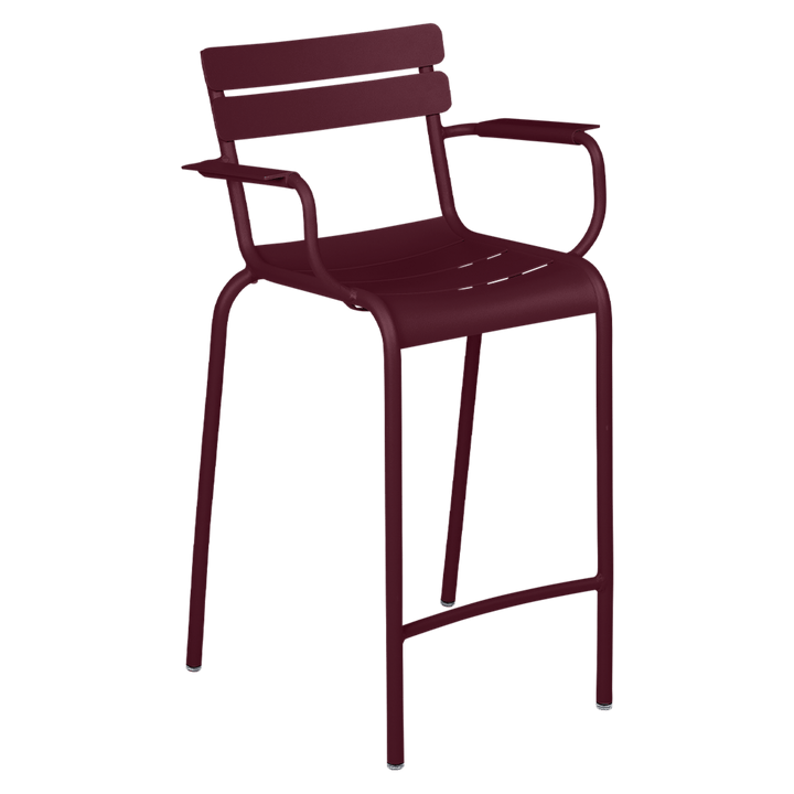 Luxembourg High Armchair - Set of 2 - Fermob - Outdoor Furniture - Black Cherry - HORNE