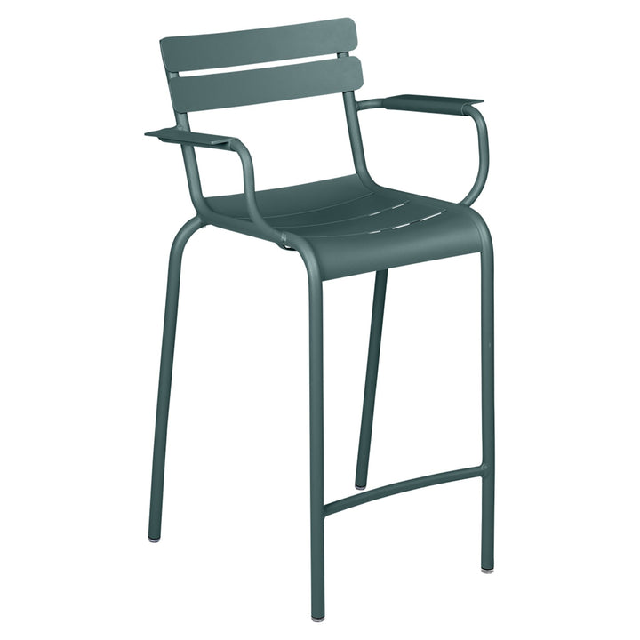 Luxembourg High Armchair - Set of 2 - Fermob - Outdoor Furniture - Storm Grey - HORNE