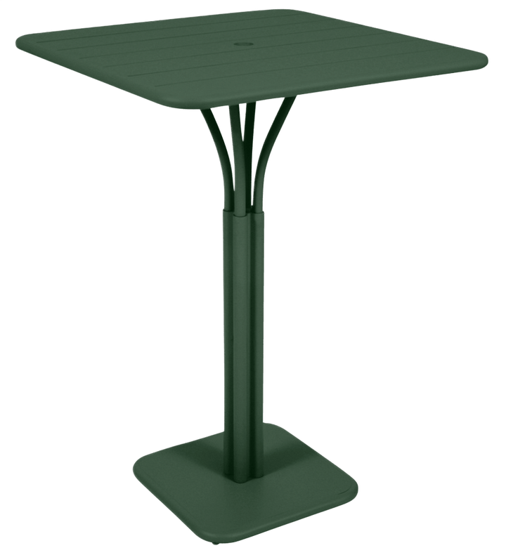 Luxembourg High Pedestal Table 32" x 32" - Fermob - Outdoor Furniture - Cedar Green - HORNE