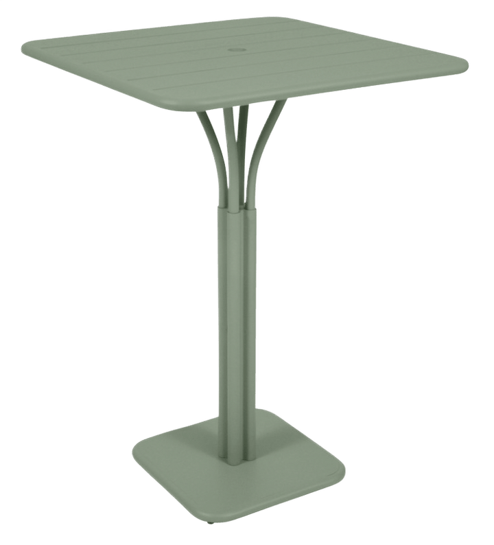 Luxembourg High Pedestal Table 32" x 32" - Fermob - Outdoor Furniture - Cedar Green - HORNE