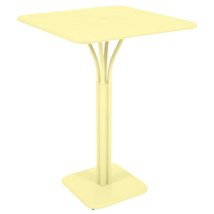 Luxembourg High Pedestal Table 32" x 32" - Fermob - Outdoor Furniture - Frosted Lemon - HORNE