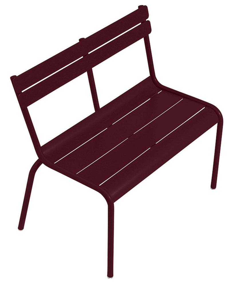 Luxembourg Kid Bench - Fermob - Outdoor Furniture - Black Cherry - HORNE