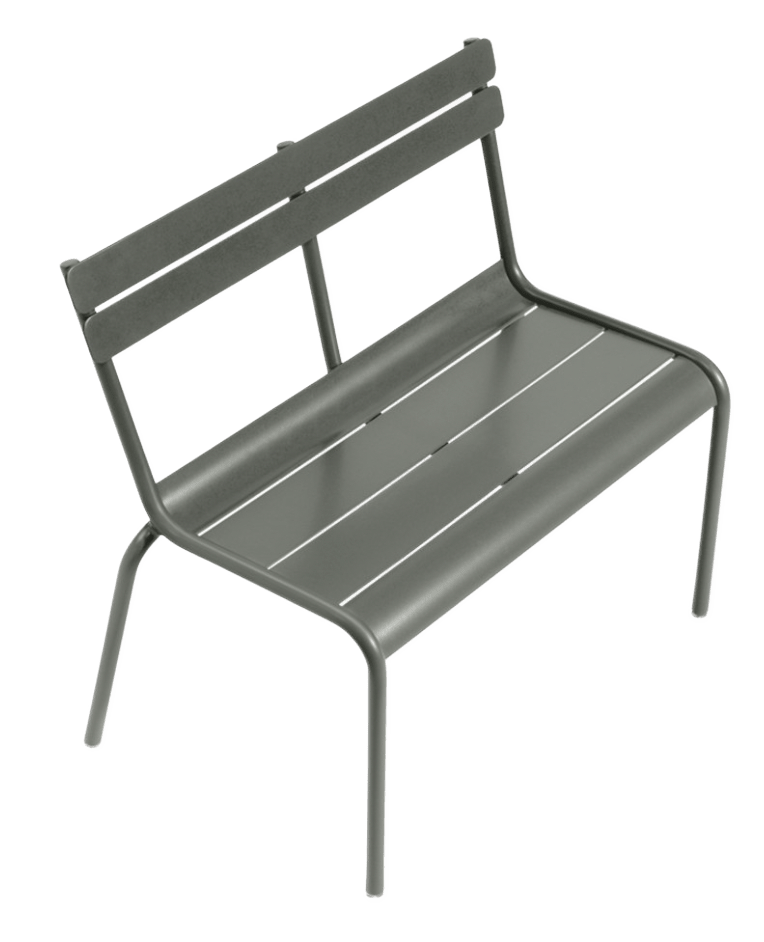 Luxembourg Kid Bench - Fermob - Outdoor Furniture - Black Cherry - HORNE