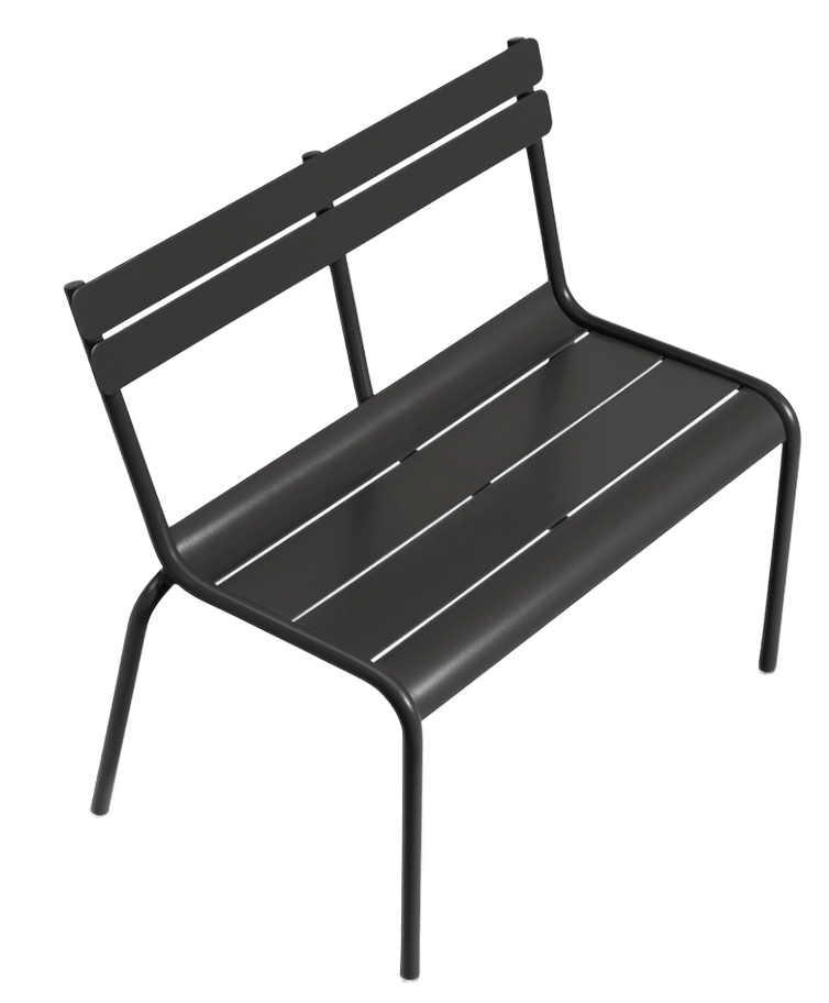 Luxembourg Kid Bench - Fermob - Outdoor Furniture - Black Cherry - HORNE