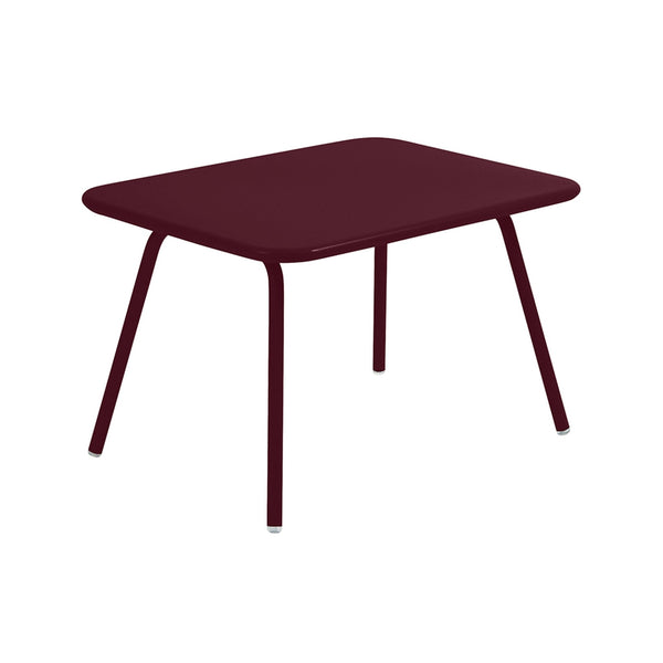 Luxembourg Kid Table 30" x 22" - Fermob - Outdoor Furniture - Black Cherry - HORNE
