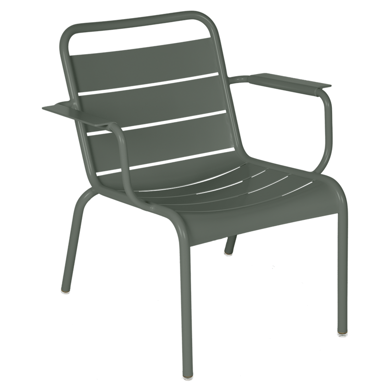 Luxembourg Lounge Armchair - Set of 2 - Fermob - Outdoor Furniture - Acapulco Blue - HORNE