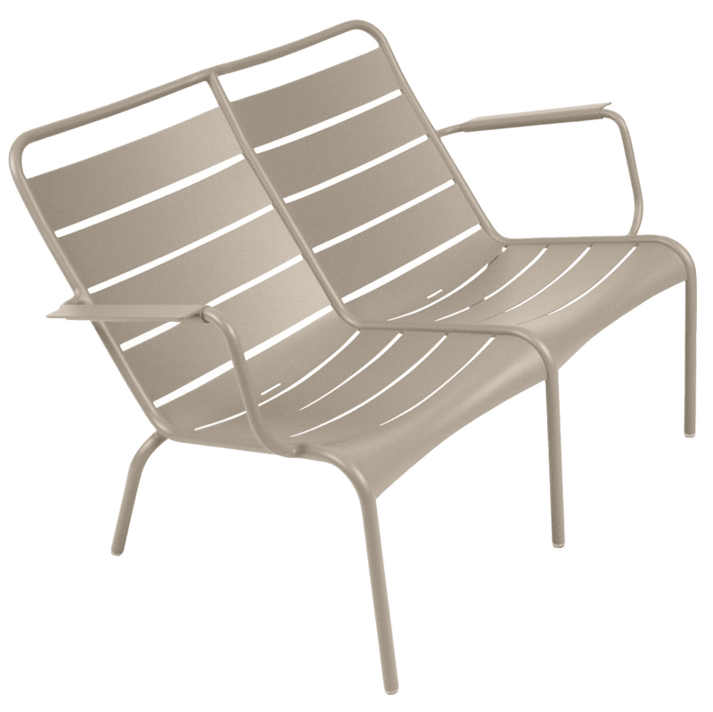 Luxembourg Low Armchair Duo - Fermob - Outdoor Furniture - Black Cherry - HORNE