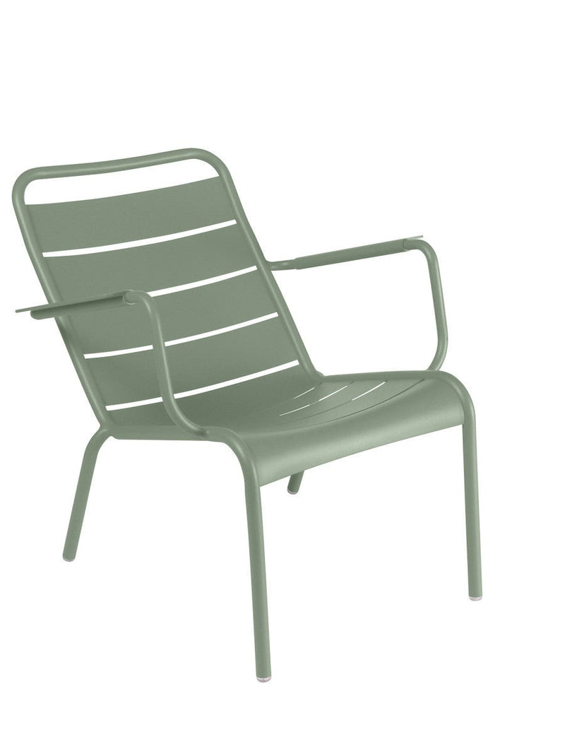 Luxembourg Low Armchair - Set of 2 - Fermob - Outdoor Furniture - Acapulco Blue - HORNE