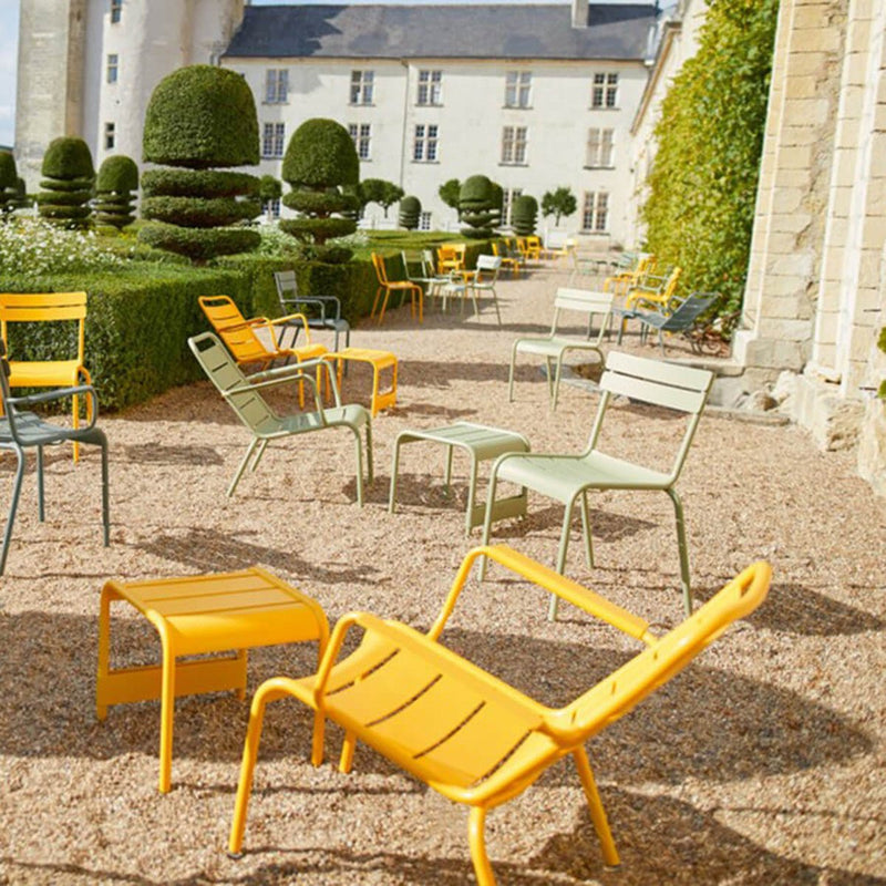 Luxembourg Low Armchair - Set of 2 - Fermob - Outdoor Furniture - Acapulco Blue - HORNE