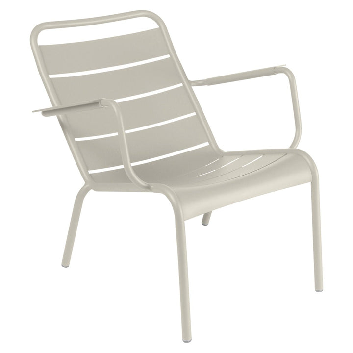 Luxembourg Low Armchair - Set of 2 - Fermob - Outdoor Furniture - Clay Grey - HORNE
