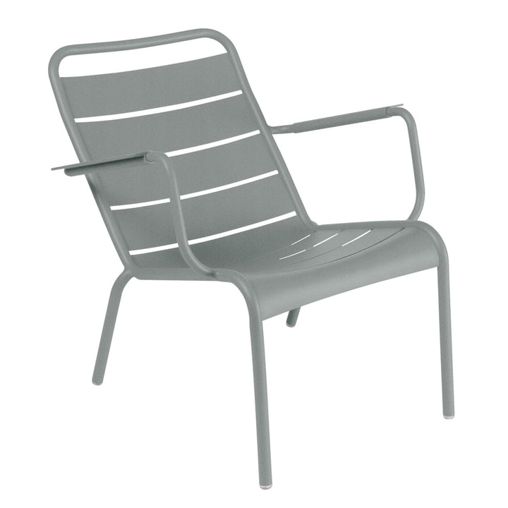 Luxembourg Low Armchair - Set of 2 - Fermob - Outdoor Furniture - Lapilli Grey - HORNE
