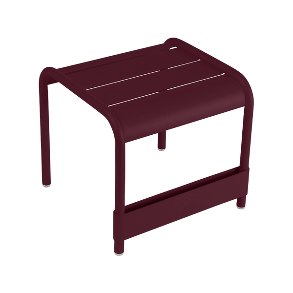 Luxembourg Low Table/Ottoman - Fermob - Outdoor Furniture - Black Cherry - HORNE