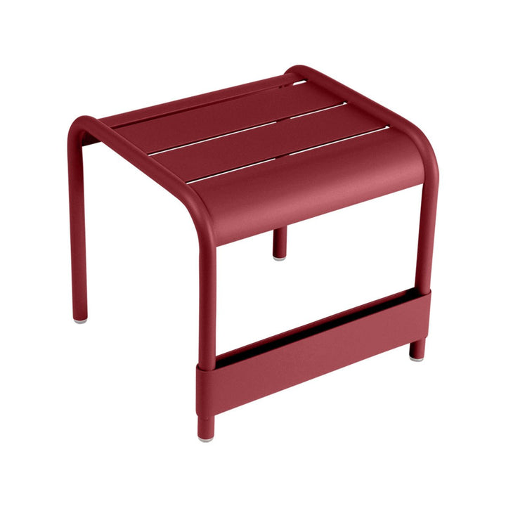 Luxembourg Low Table/Ottoman - Fermob - Outdoor Furniture - Chili Red - HORNE