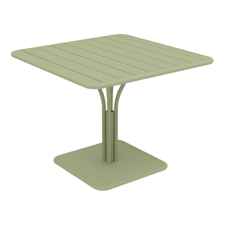 Luxembourg Pedestal Table 36" x 36" - Fermob - Outdoor Furniture - Willow Green - HORNE