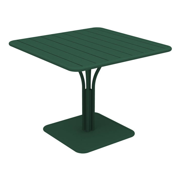 Luxembourg Pedestal Table 36" x 36" - Fermob - Outdoor Furniture - Cedar Green - HORNE