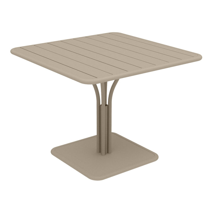 Luxembourg Pedestal Table 36" x 36" - Fermob - Outdoor Furniture - Nutmeg - HORNE