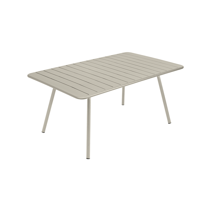 Luxembourg Rectangular Table - 65" x 39" - Fermob - Outdoor Furniture - Clay Grey - HORNE