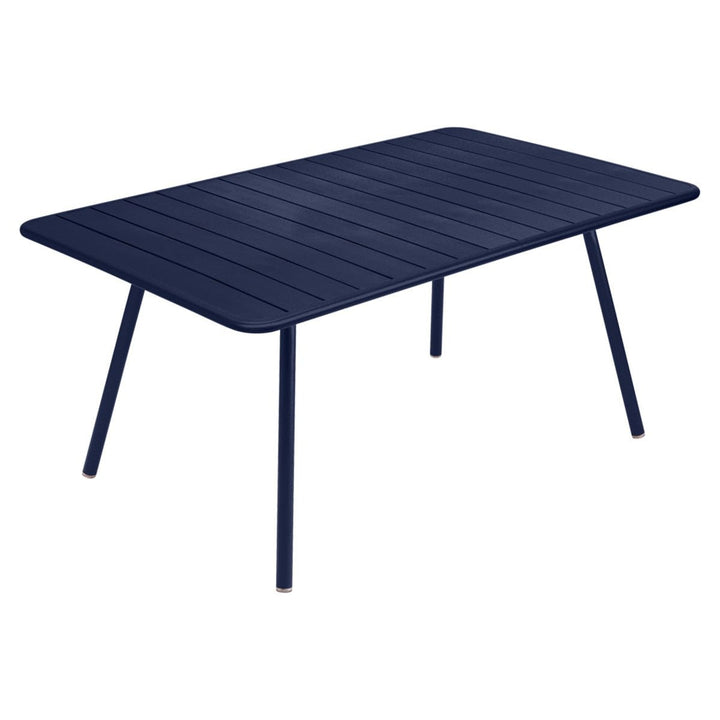 Luxembourg Rectangular Table - 65" x 39" - Fermob - Outdoor Furniture - Deep Blue - HORNE