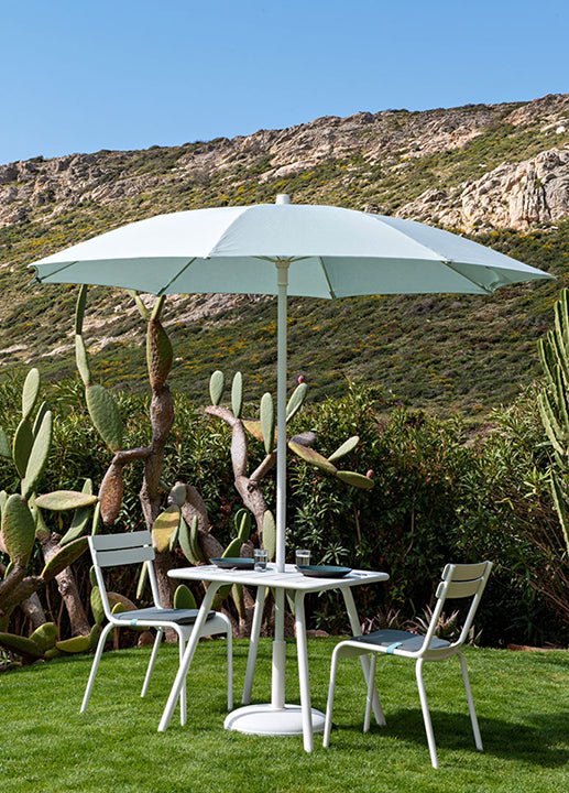 Luxembourg Stacking Side Chair - Set of 2 - Fermob - Outdoor Furniture - Lapilli Grey - HORNE