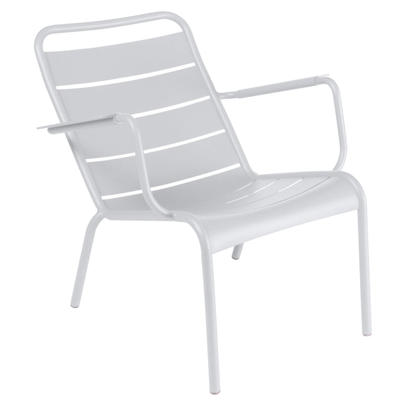 Luxembourg Steel Low Armchair - Fermob - Outdoor Furniture - Acapulco Blue - HORNE