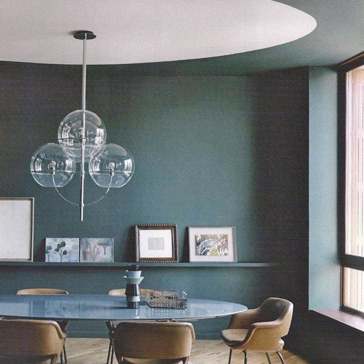 Lyndon Pendant - Oluce - Pendants - Chrome - HORNE