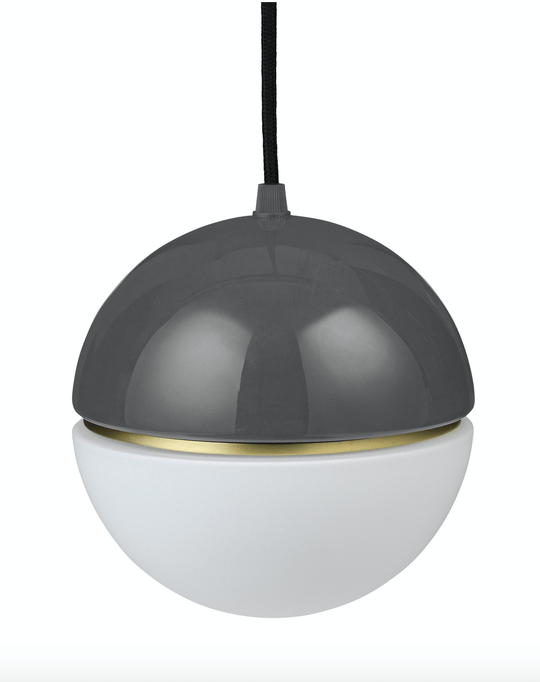 Opal Glass Macaroon Pendant Lamp by Lucie Kaas