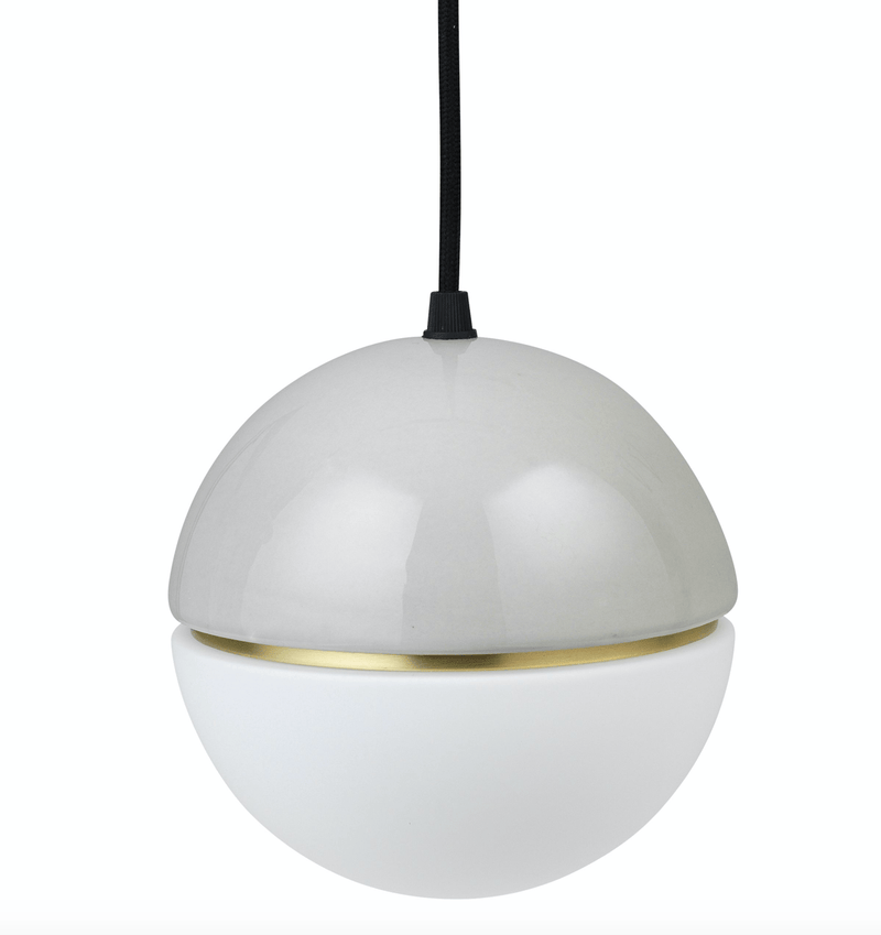 Macaroon Pendant - Lucie Kaas - Pendants - Dark Grey - Small - HORNE